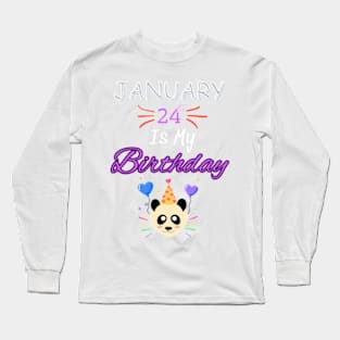 January 17 st is my birthday Long Sleeve T-Shirt